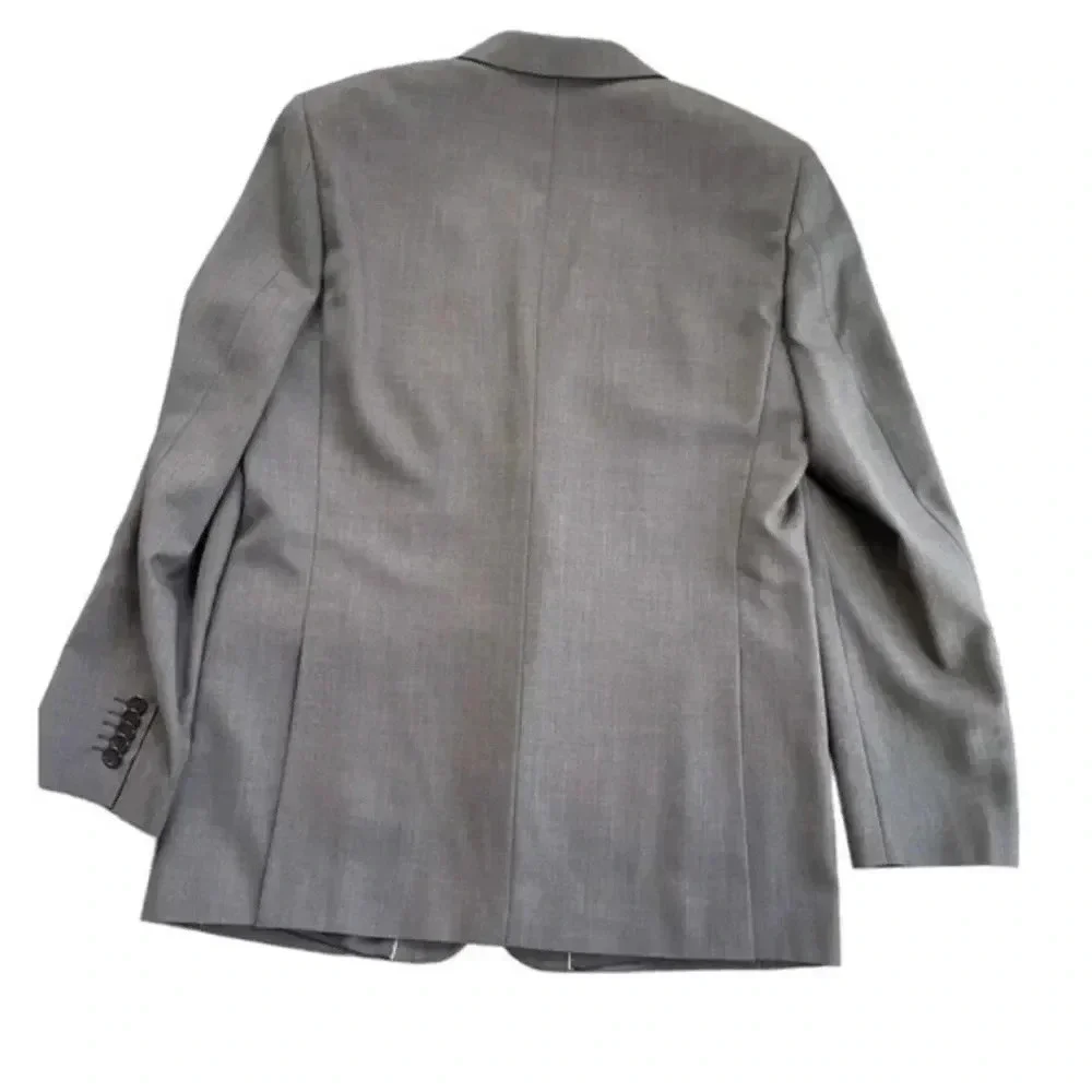 Alain Manoukian french designer mocha brown blazer single breasted size 52/44R